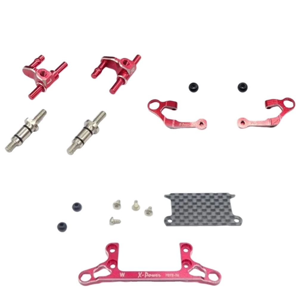 X-Power ALU.FRONT STEERING KNUCKLE(0)W PIN FOR MR04 XP-M04-FSK