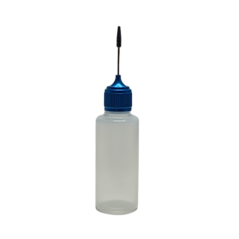 RC-COX 20CC Oil Bottle With Needle Cap (Tamiya Blue) AC-001-TB