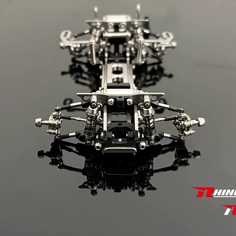 RTS V0 1/24 RWD DRIFT CHASSIS KIT - FULLY ASSEMBLED RHINO RACING RTS-2401-0
