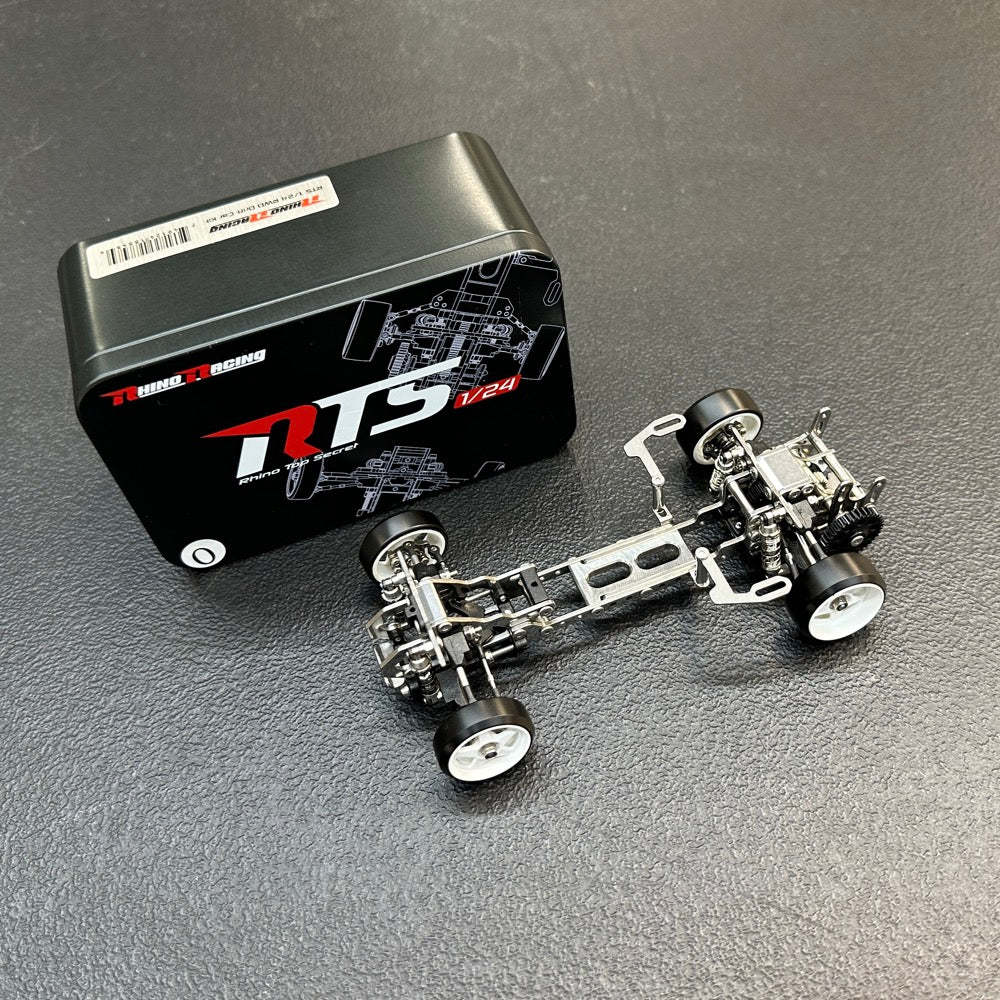 RTS V0 1/24 RWD DRIFT CHASSIS KIT - FULLY ASSEMBLED RHINO RACING RTS-2401-0