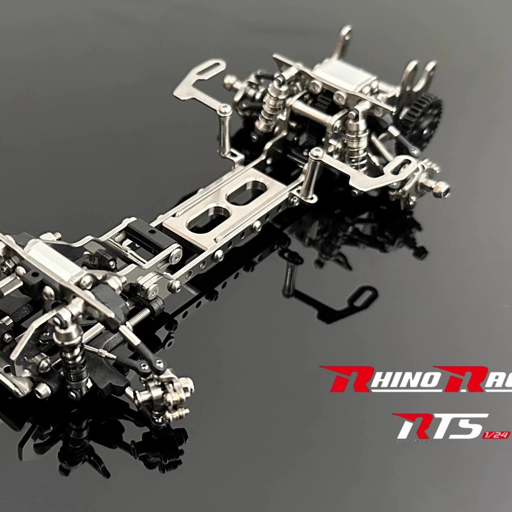 RTS V0 1/24 RWD DRIFT CHASSIS KIT - FULLY ASSEMBLED RHINO RACING RTS-2401-0