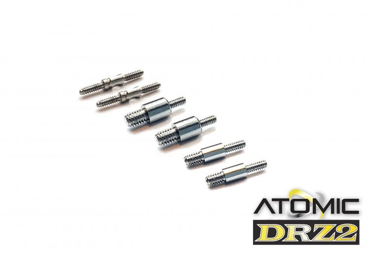 DRZV2 +2.0MM LONGER FRONT ARM LINKS DRZV2-UP15 Atomic