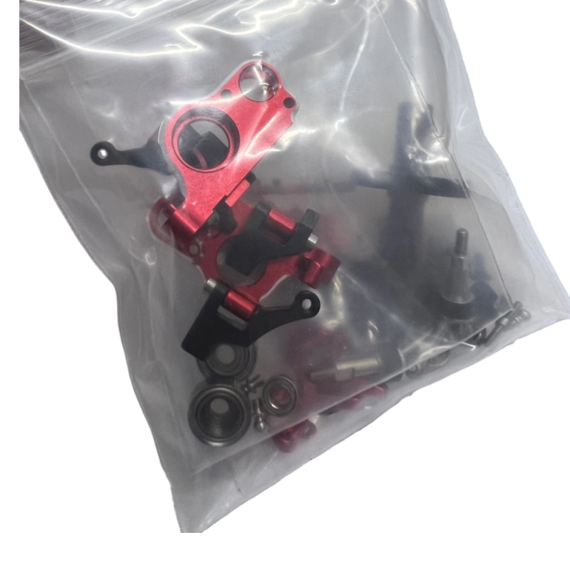 (RED) TG RACING 1/24 1/28 RWD Drift Car KIT Formal Edition Without Electronics