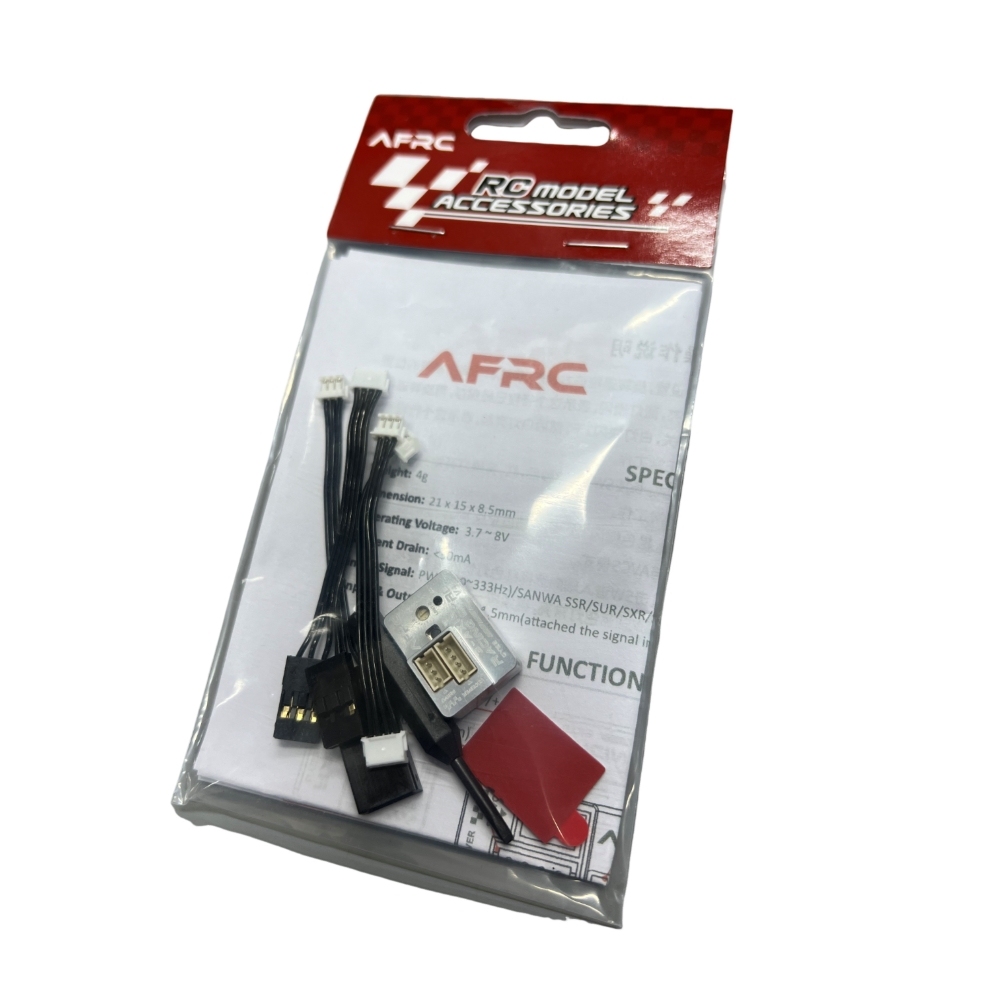 AFRC-GYS-2 V4 3-AXIS Gyro For MINI RC CAR (RTS Silver Custom Edition)