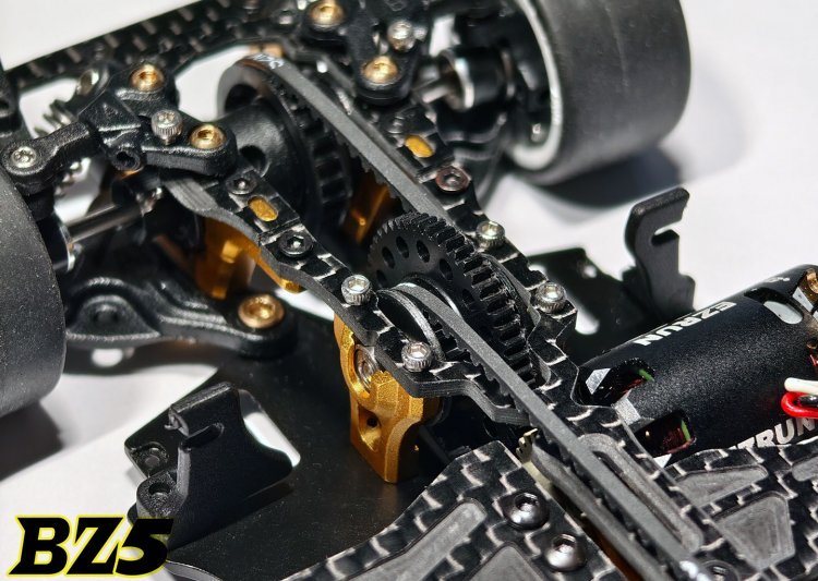 ATOMIC BZ5 BELT DRIVE 4WD CHASSIS KIT (NO ELECTRONICS) BZ5-KIT