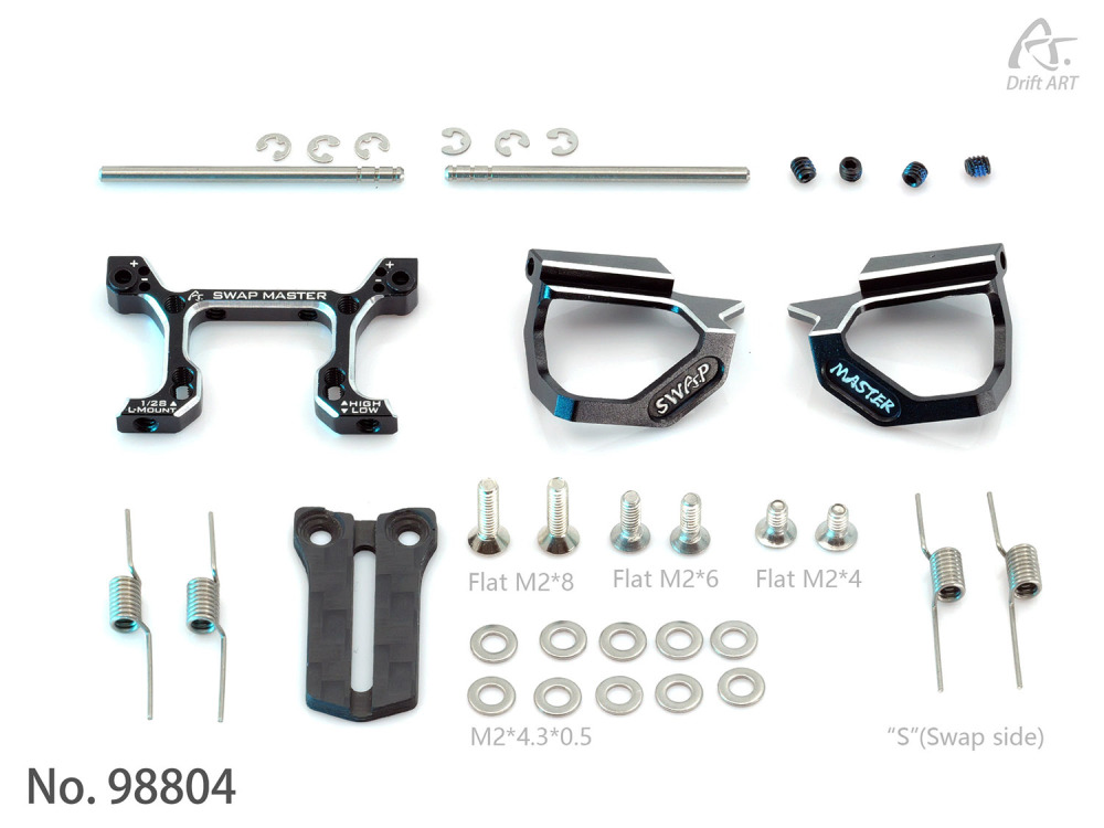 98804 Drift ART Swap Master Expandable Battery Holder Inspired By Supercars For DA3