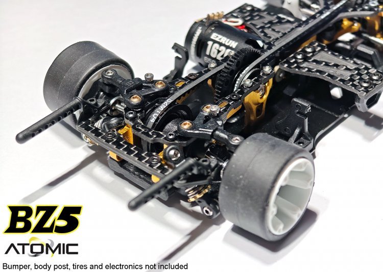 ATOMIC BZ5 BELT DRIVE 4WD CHASSIS KIT (NO ELECTRONICS) BZ5-KIT