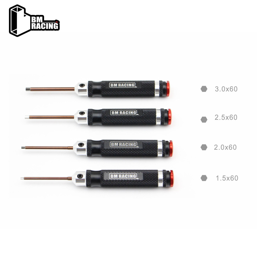 BM Racing 110993 Allen Whech Tool set For RC Cars