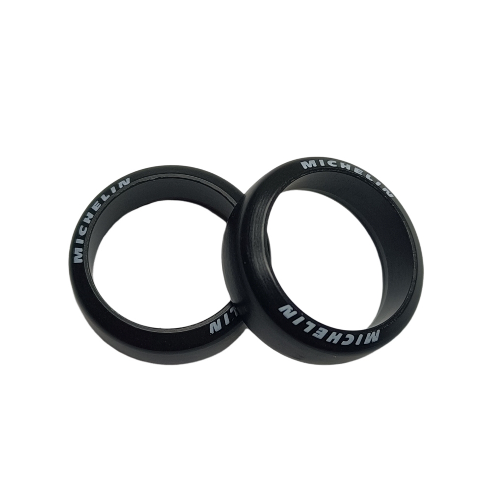 LS Studio LSD 1/24 1/28 MINI-Z 20MM Flat Drift Tire High Hardness (ID 20MM OD 25.4 mm THK 2.9mm) 2PCS #MH202529