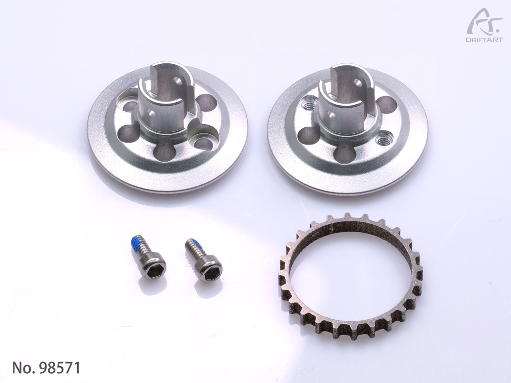 98571 DriftART4 High Concentricity 7075 Alu. Solid Axle For DA4/DA3