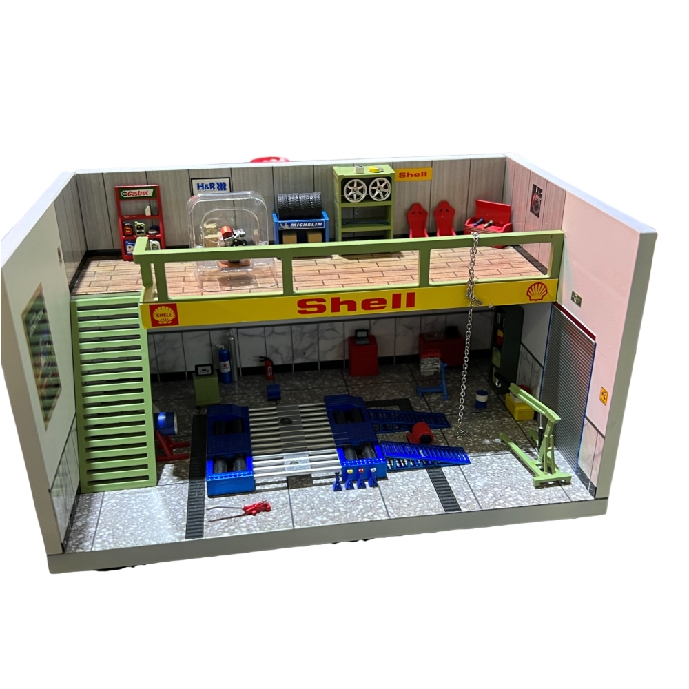 1/64 Garage Maintenance Scene