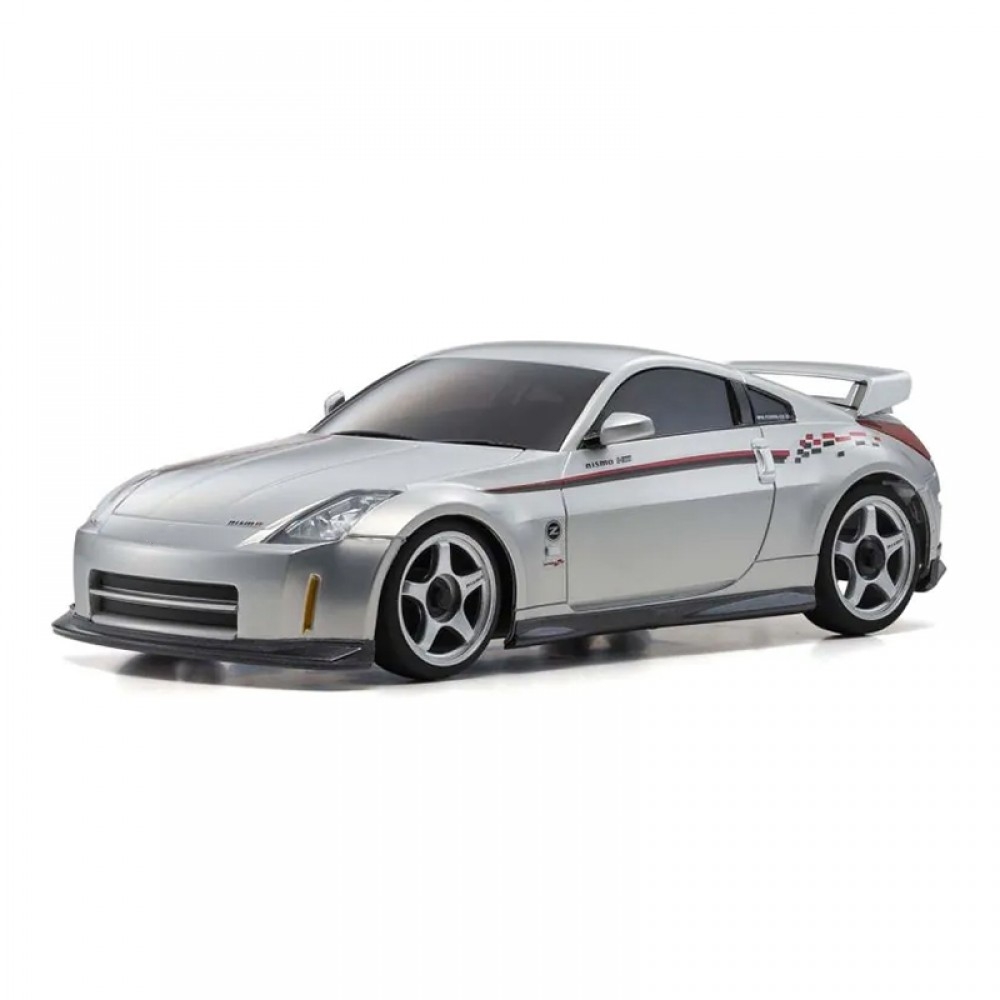 KYOSHO A.S.C. FAIRLADY Z S-TUNE SILVER PAINTED BODY FOR MINI-Z MA-020S MZP157S