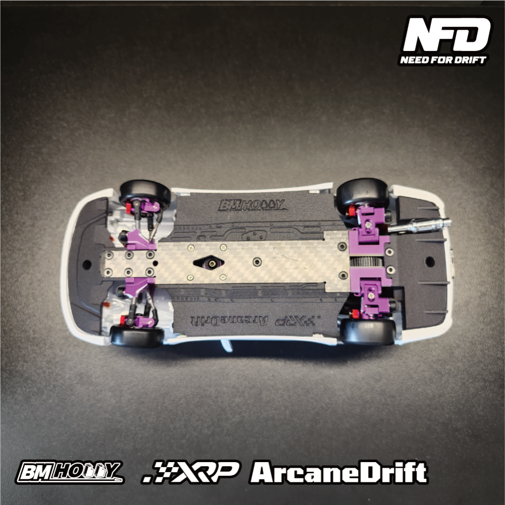 BMHOBBY 1/24 Alloy Simulation Rear-Drive Drift Car NFD-S15 BM RACING RTR
