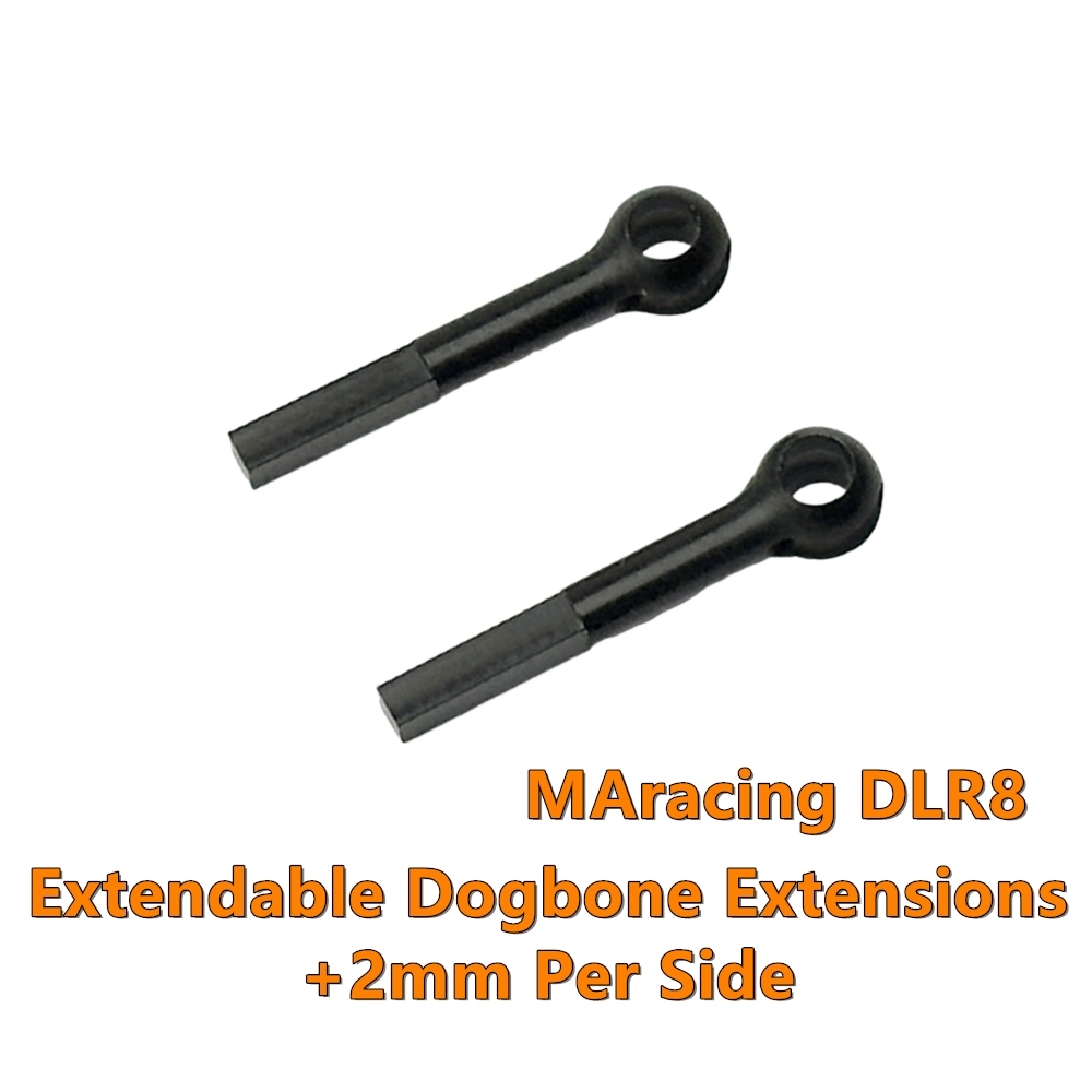 DLR8 Extendable Dogbone Extensions +2mm Per Side MARACING