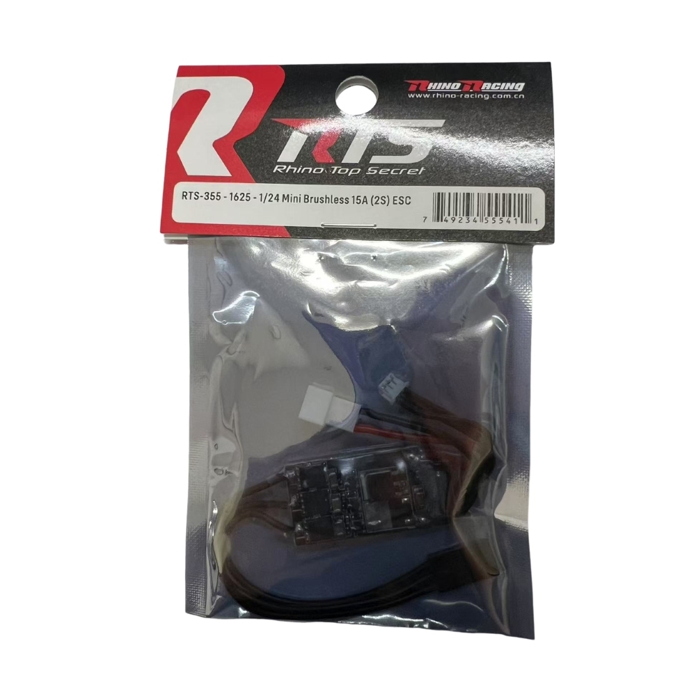 15A 2S Brushless ESC DOR MINI RC RTS-355 RHINO RACING