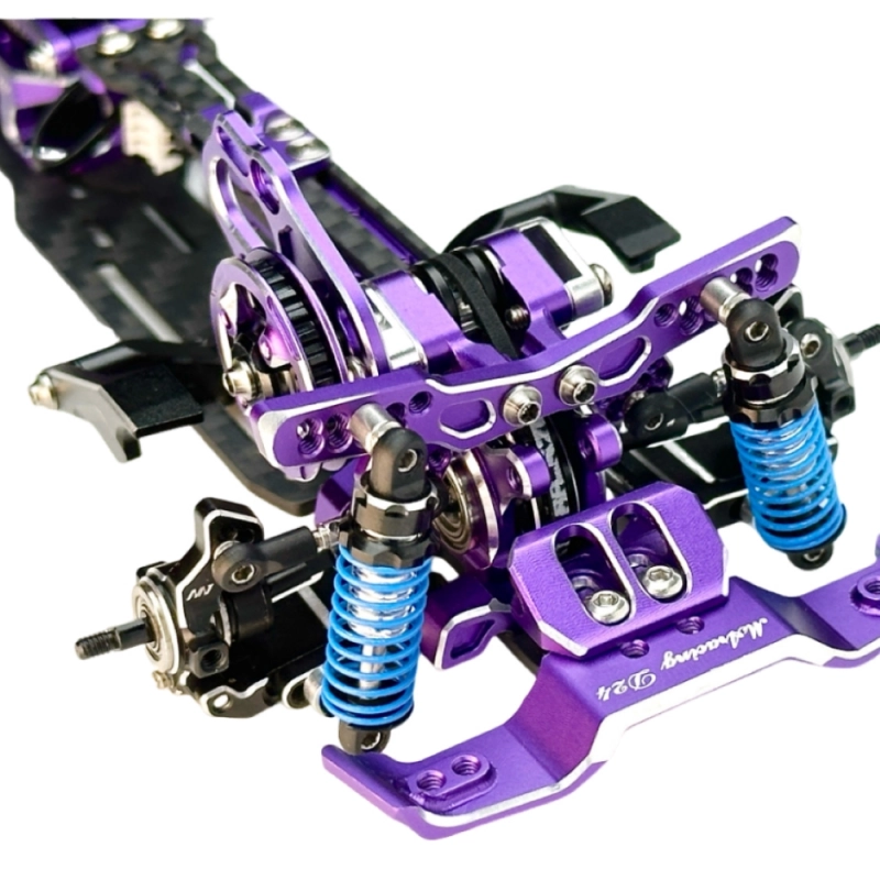 (Pre-sale) MA Racing 1/24 Purple D24 Rear Drive Drift Car Chassis (NO ELECTRONIC) MA-D24-KIT