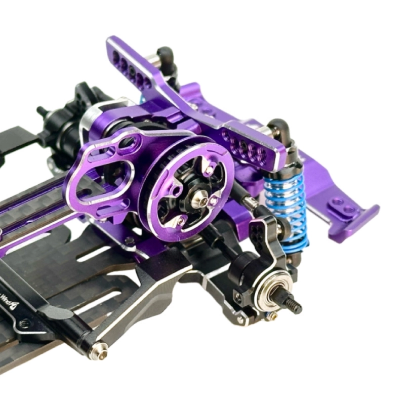 (Pre-sale) MA Racing 1/24 Purple D24 Rear Drive Drift Car Chassis (NO ELECTRONIC) MA-D24-KIT