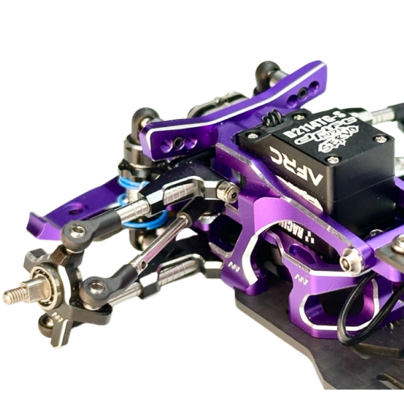 (Pre-sale) MA Racing 1/24 Purple D24 Rear Drive Drift Car Chassis (NO ELECTRONIC) MA-D24-KIT