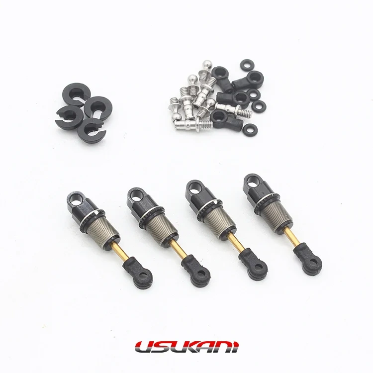 1/24 Usukani US88500-BK - Aluminium Hydraulic Shock Set Black US88500-BK