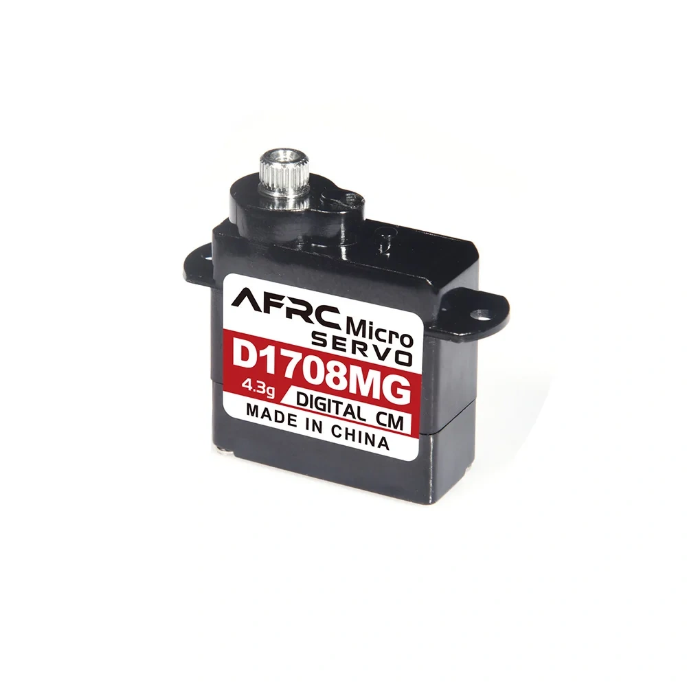 AFRC D1708MG 4.3g Micro Digital Servo Metal Gears For RC Mini Cars and AirPlanes Parts and Accessories