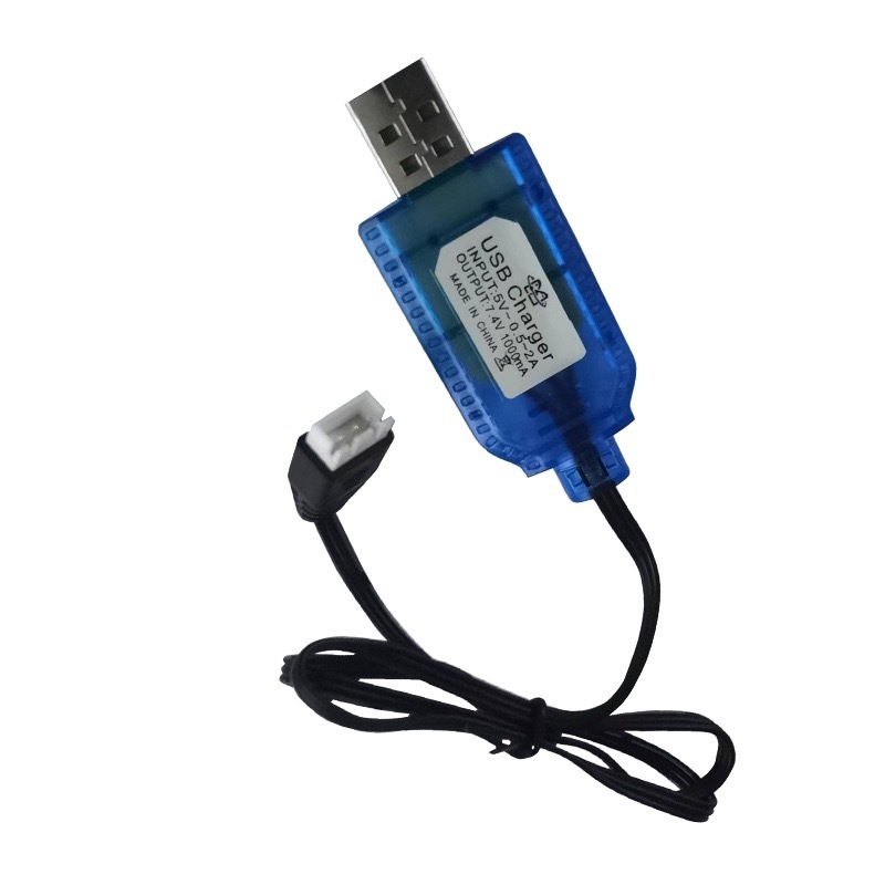 USB XH2.54 3P 2S 7.4V Balance Charger Cable
