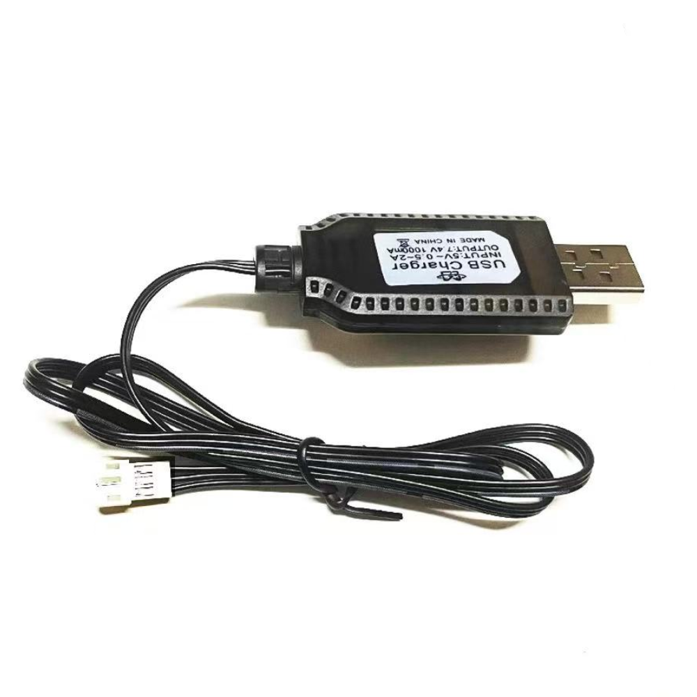 USB PH2.0 3P 2S 7.4V Balance Charger Cable