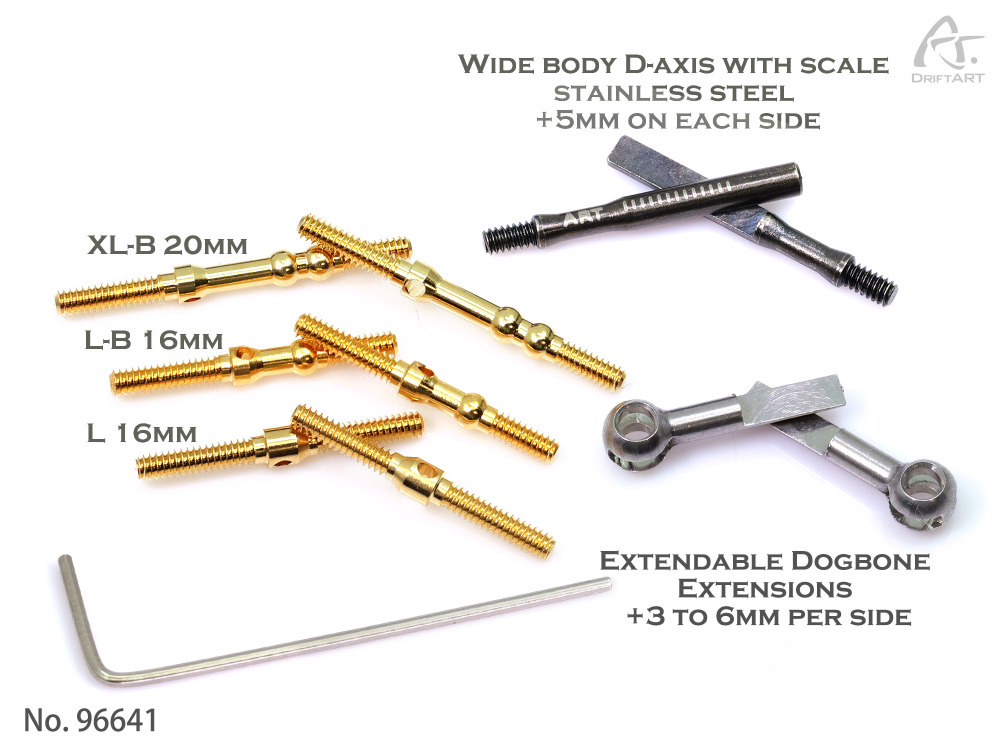 96641 DriftART Wide Track Conversion Set For DA4