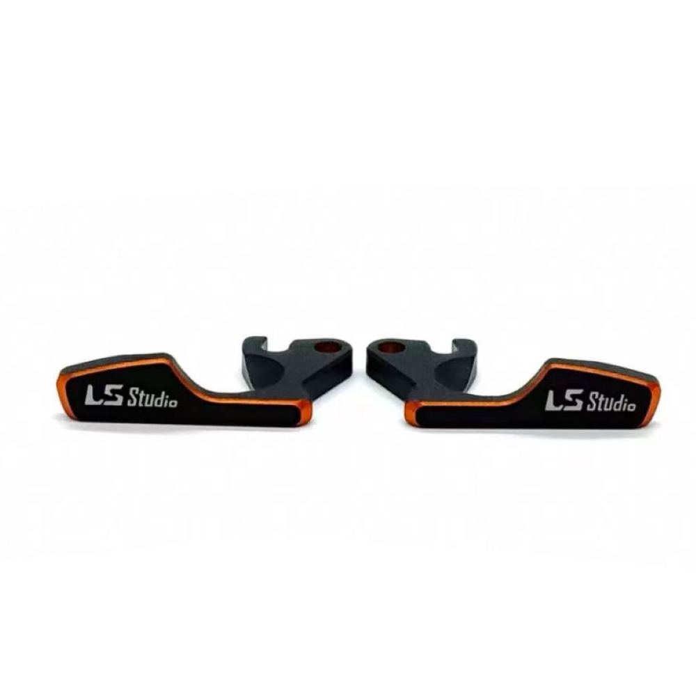 LSD Alu. Battery Door Orange For 1/24 LSD Plaid Ls Studio LSDP-OP-01O