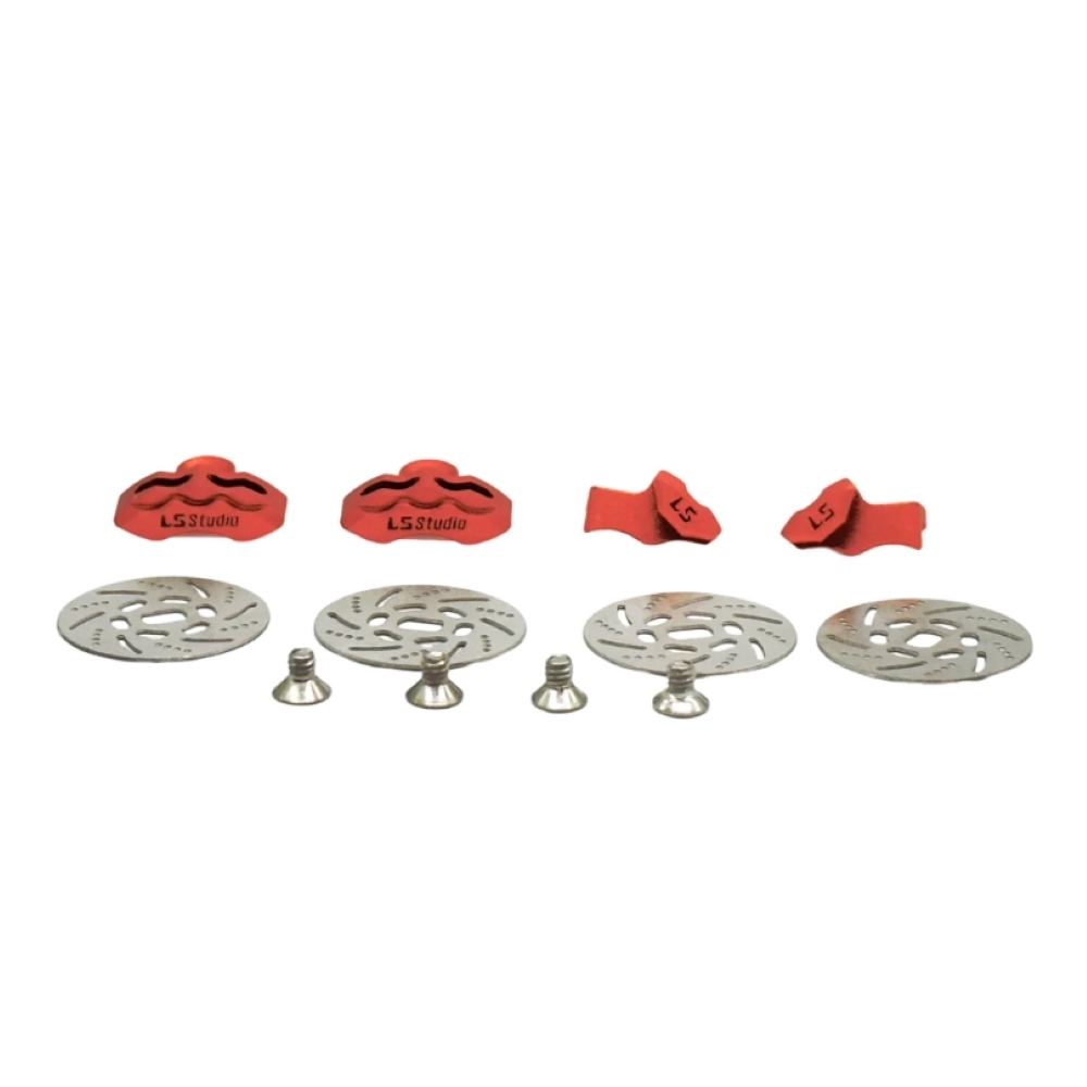 LSD Plaid Metal Brake Disc SET Orange For Plaid Ls Studio LSDP-OP-07O