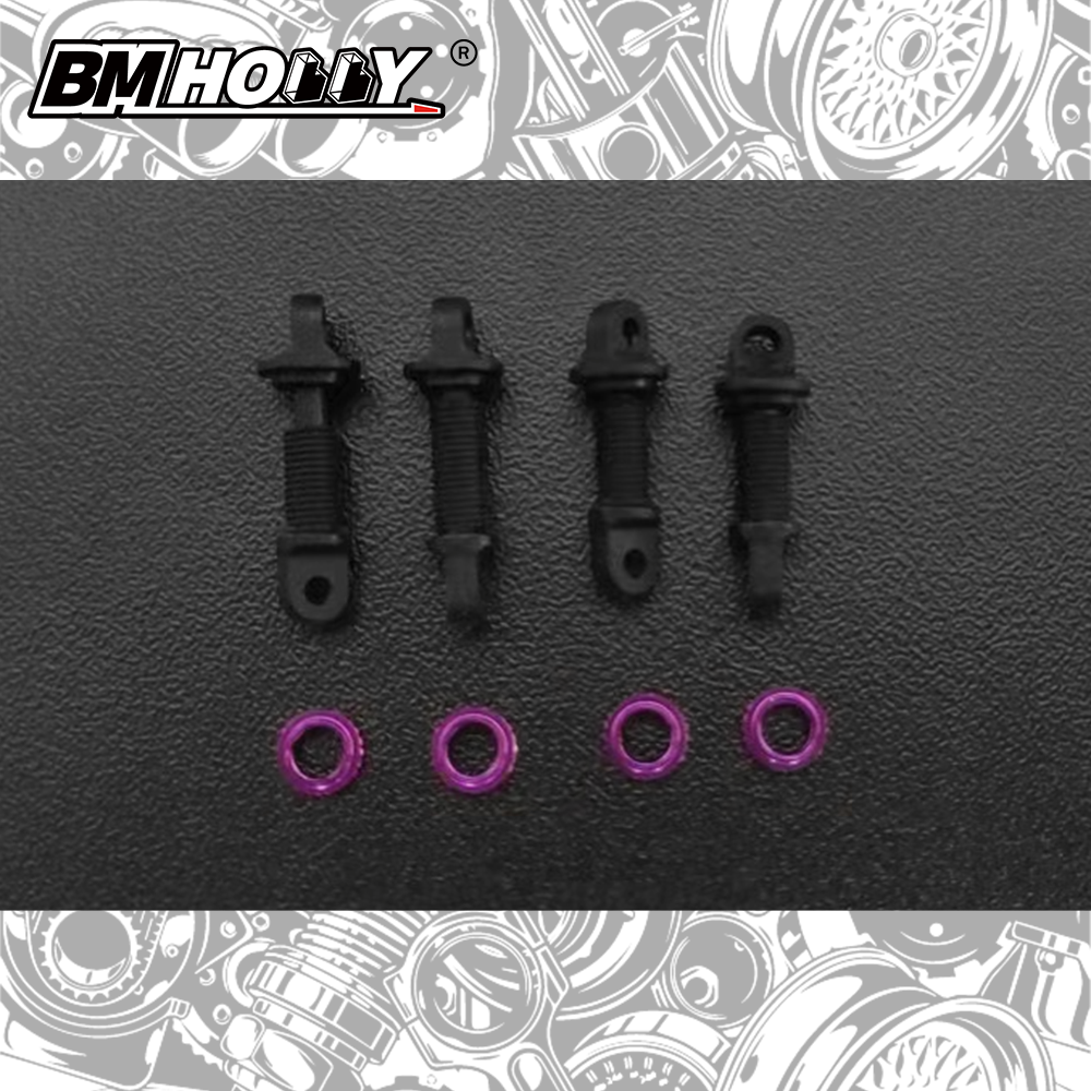BM Racing BMR-X PRO Shock Set (Purple) BMRXPRO020-P