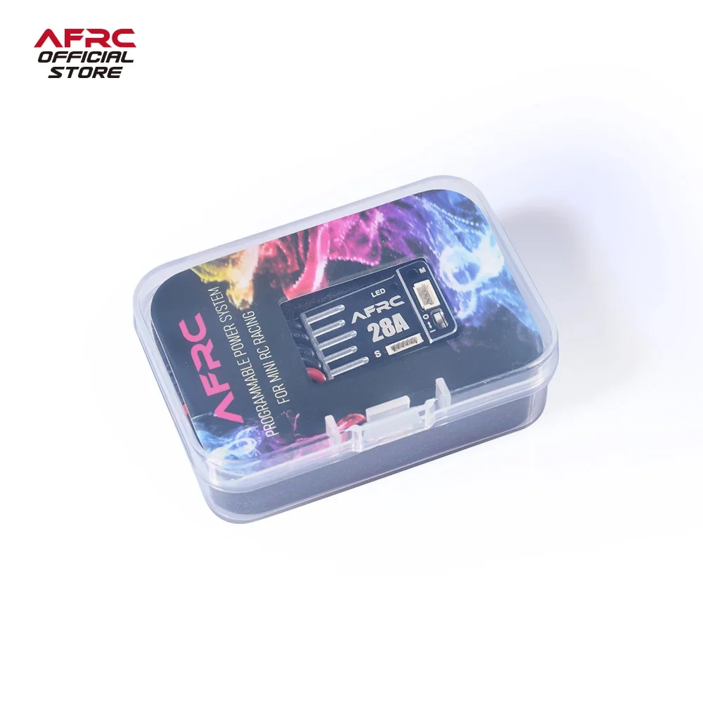 AFRC-SE28A Programmable Sensor Brushless ESC For GL BM AAT RC Car Mini Drift Racing 1/24 1/28 1/32 DIY Assembly Upgrading