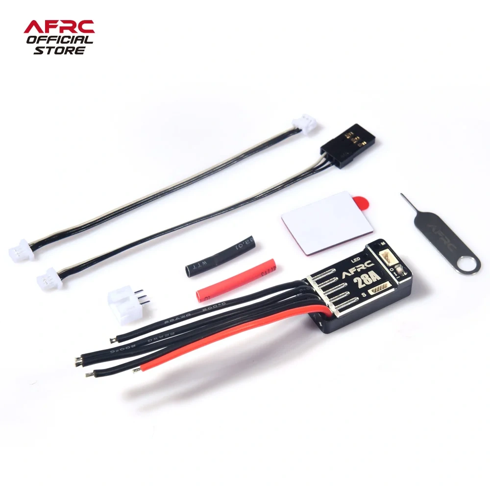 AFRC-SE28A Programmable Sensor Brushless ESC For GL BM AAT RC Car Mini Drift Racing 1/24 1/28 1/32 DIY Assembly Upgrading