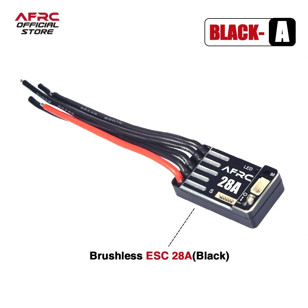 AFRC-SE28A Programmable Sensor Brushless ESC For GL BM AAT RC Car Mini Drift Racing 1/24 1/28 1/32 DIY Assembly Upgrading
