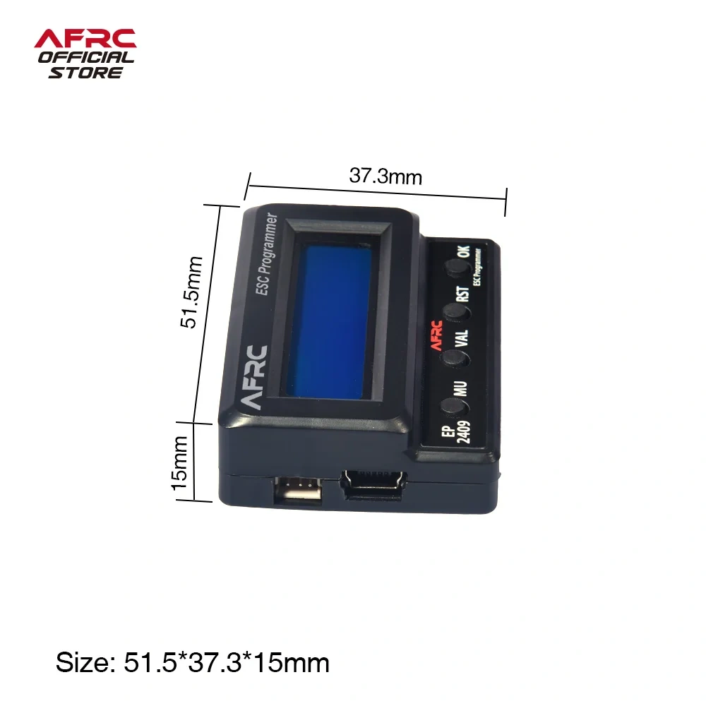 AFRC EP2409 LCD ESC programmer for AFRC Electronic Speed Controller ESC programming settings DIY Assembly Upgrading