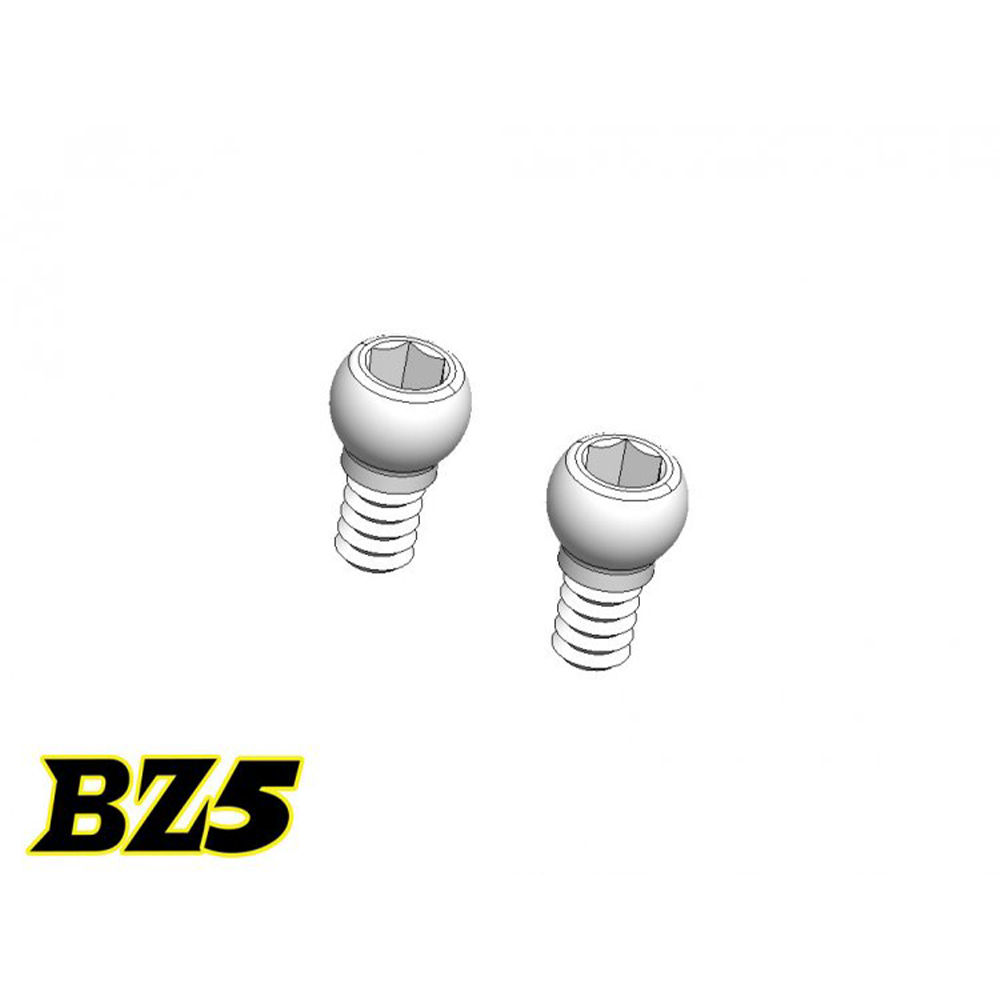 BZ5 2.5mm Ball Stud (M1.4) 2 pcs BZ5-29C  ATOMIC