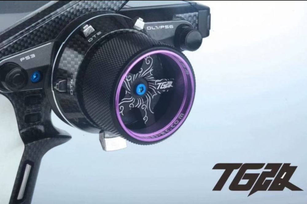 T Games RC Transmitter Metal Steering Wheel For NB4 SANWA FUTABA