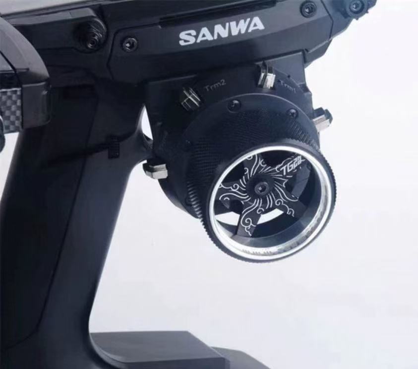T Games RC Transmitter Metal Steering Wheel For NB4 SANWA FUTABA