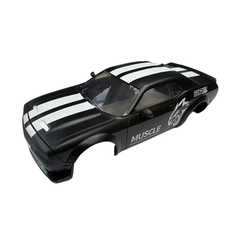 1/24 SRT Plastic Car Body Shell – 110mm Wheelbase (BLACK)