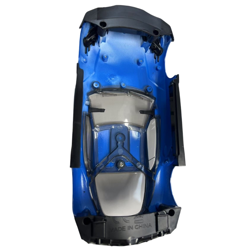 1/24 A90 Plastic Car Body Shell – 108mm Wheelbase (Blue/Black)