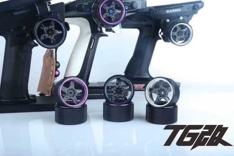 T Games RC Transmitter Metal Steering Wheel For NB4 SANWA FUTABA