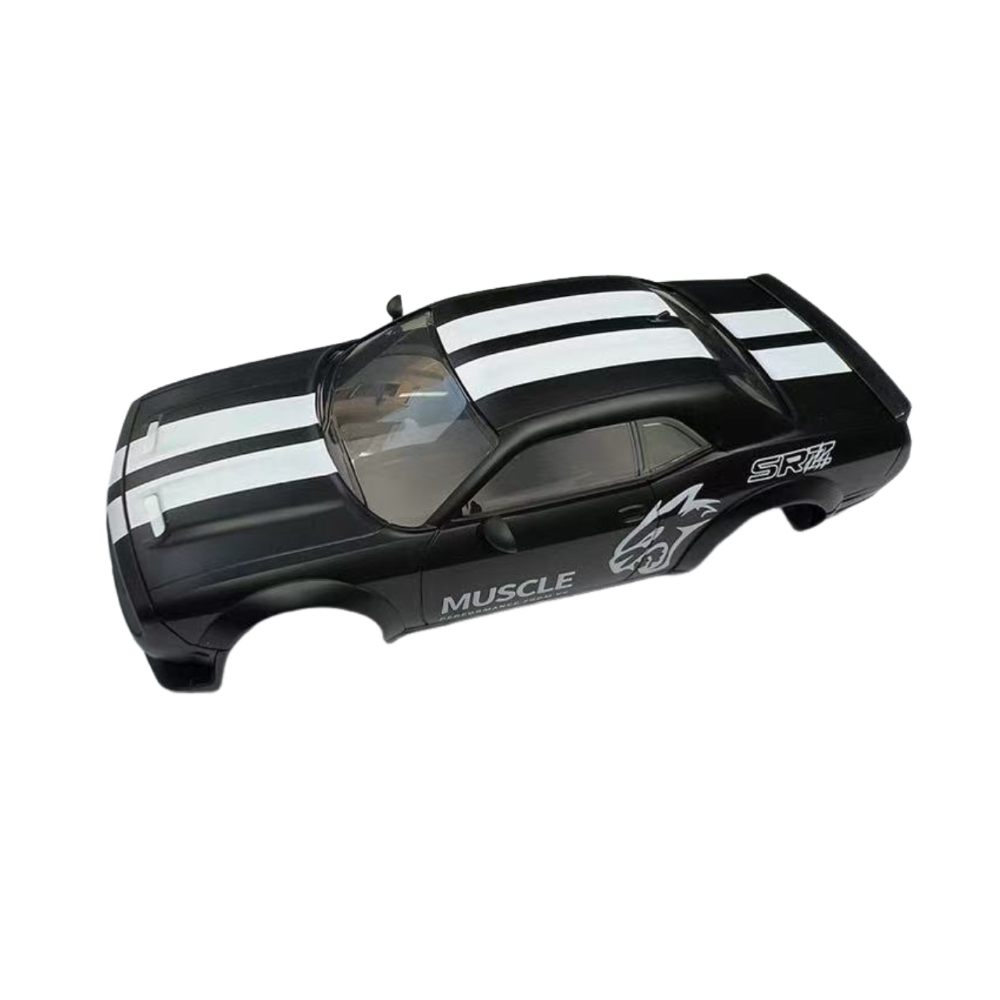 1/24 SRT Plastic Car Body Shell – 110mm Wheelbase (BLACK)