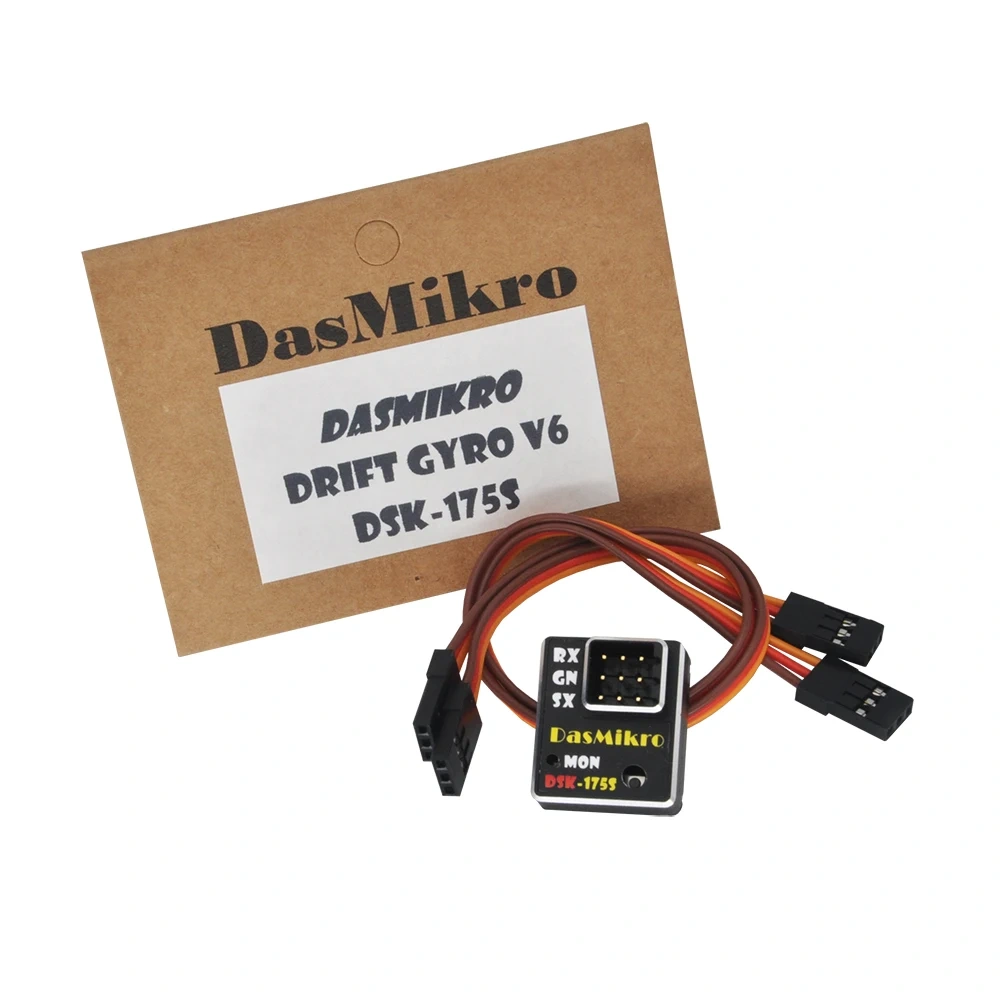 RC Drift Car Gyro With Standard Servo Plug Dasmikro DSK-175S For RWD Car Model Accessories