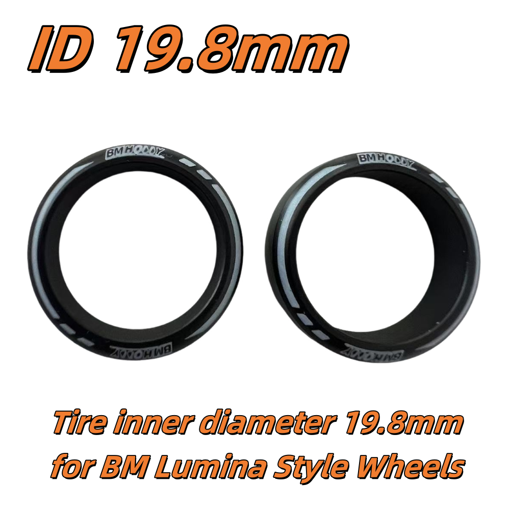 Lumina Style TE37 (OD 19.8mm) Wide/Narrow Offest Changable Wheels For AWD Axle BM RACING