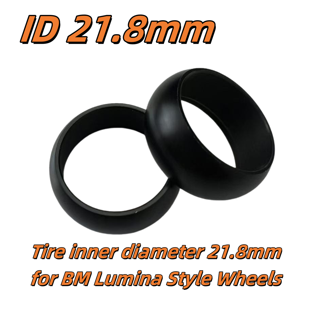 BM RACING Constant Grip 21.8mm Drift Tires 2PCS Exclusively for BM Racing 22M Wheels