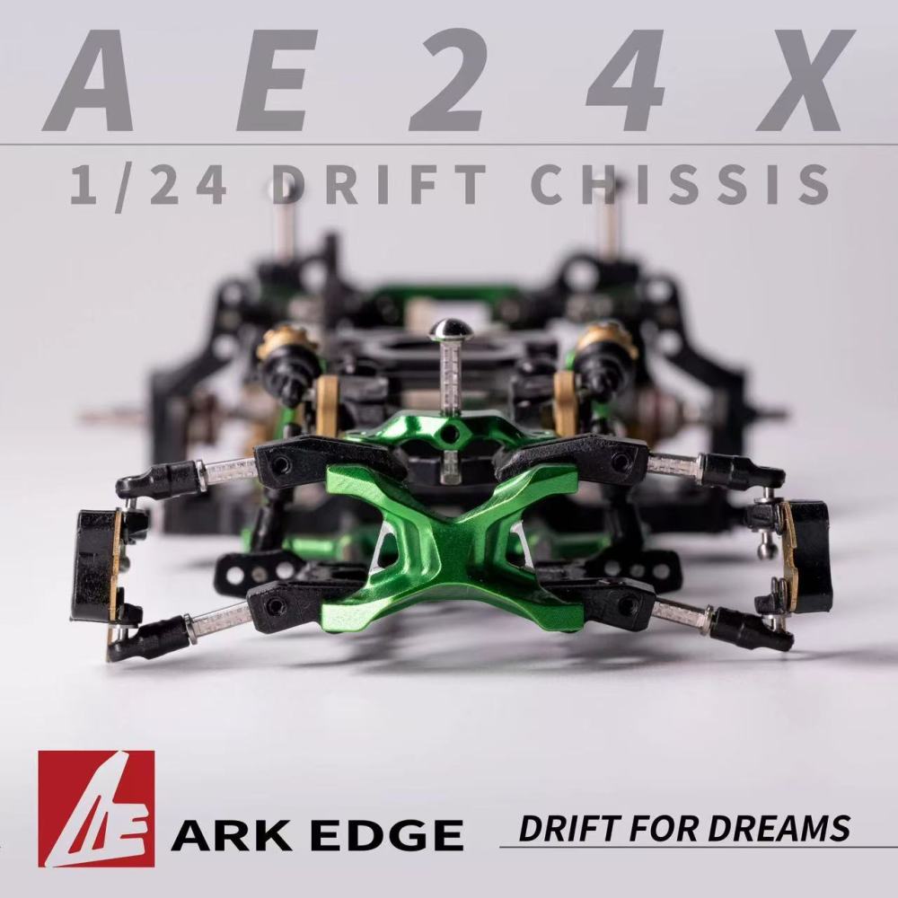 AE24X 1/24 Micro RC Drift Chassis Kit (Without Electronics) ARK EDGE RC
