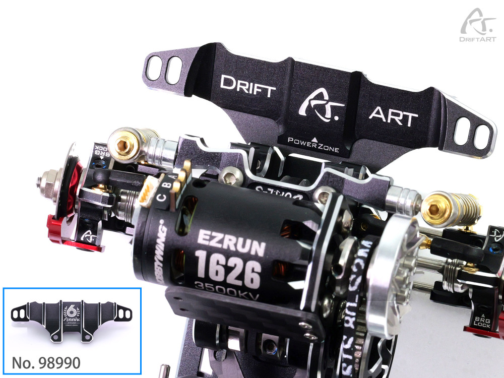 98990 DriftART 6th Anniversary CNC Alloy Rear Diffuser – Collector's Edition For DA3 DA4
