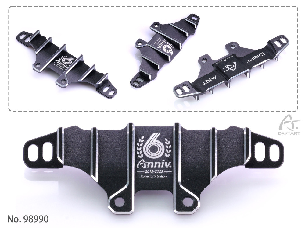 98990 DriftART 6th Anniversary CNC Alloy Rear Diffuser – Collector's Edition For DA3 DA4