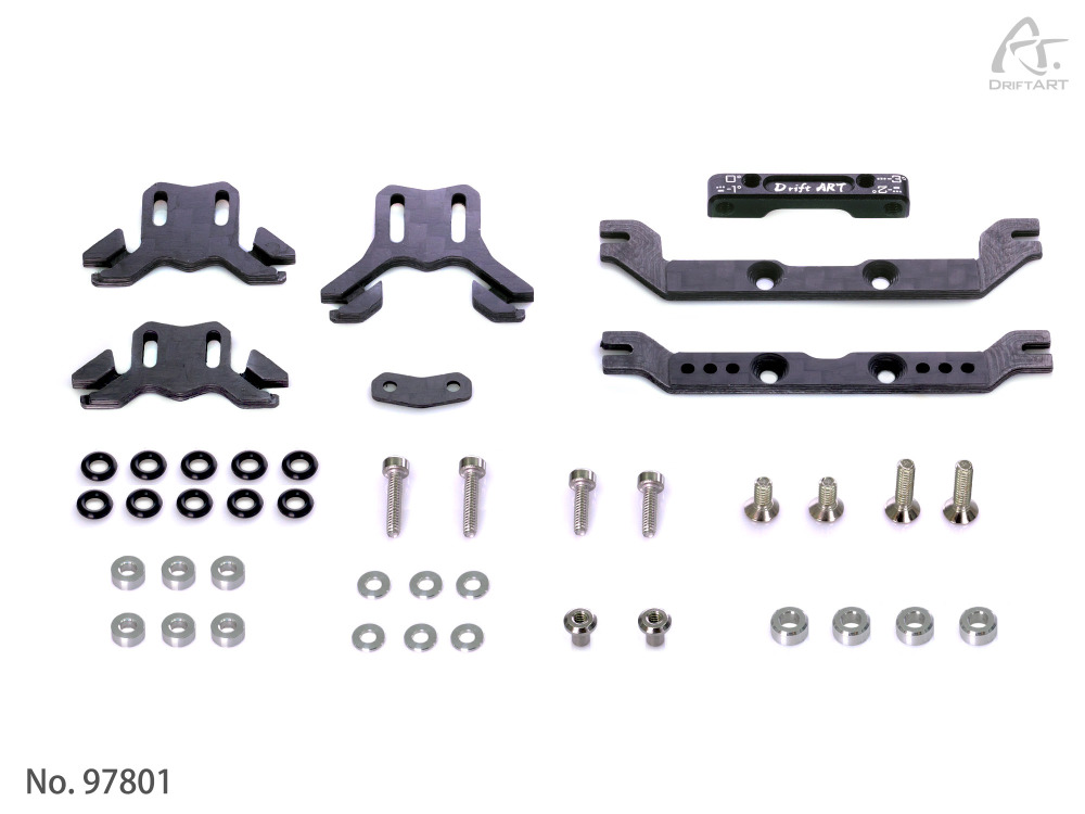97801 DriftART New 1/28 Universal Body Mount Set DA4 For kyosho miniz GL Body