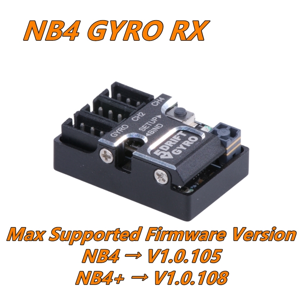 GT55Racing NB4 TOWER ANTENNA GYRO RECEIVER V5 DSK-505B CNC01