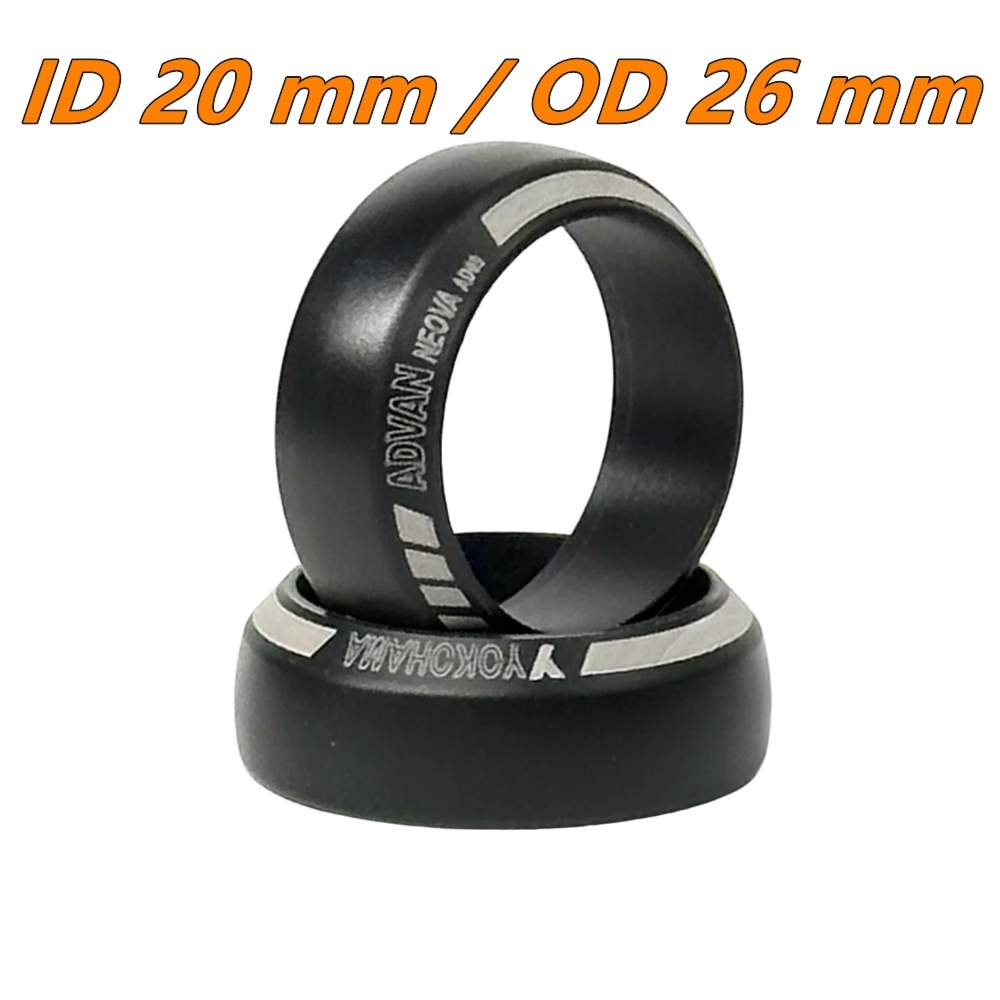MURC 1/28 20MM Drifting Tires 2PCS (ID 20mm/OD 26mm)